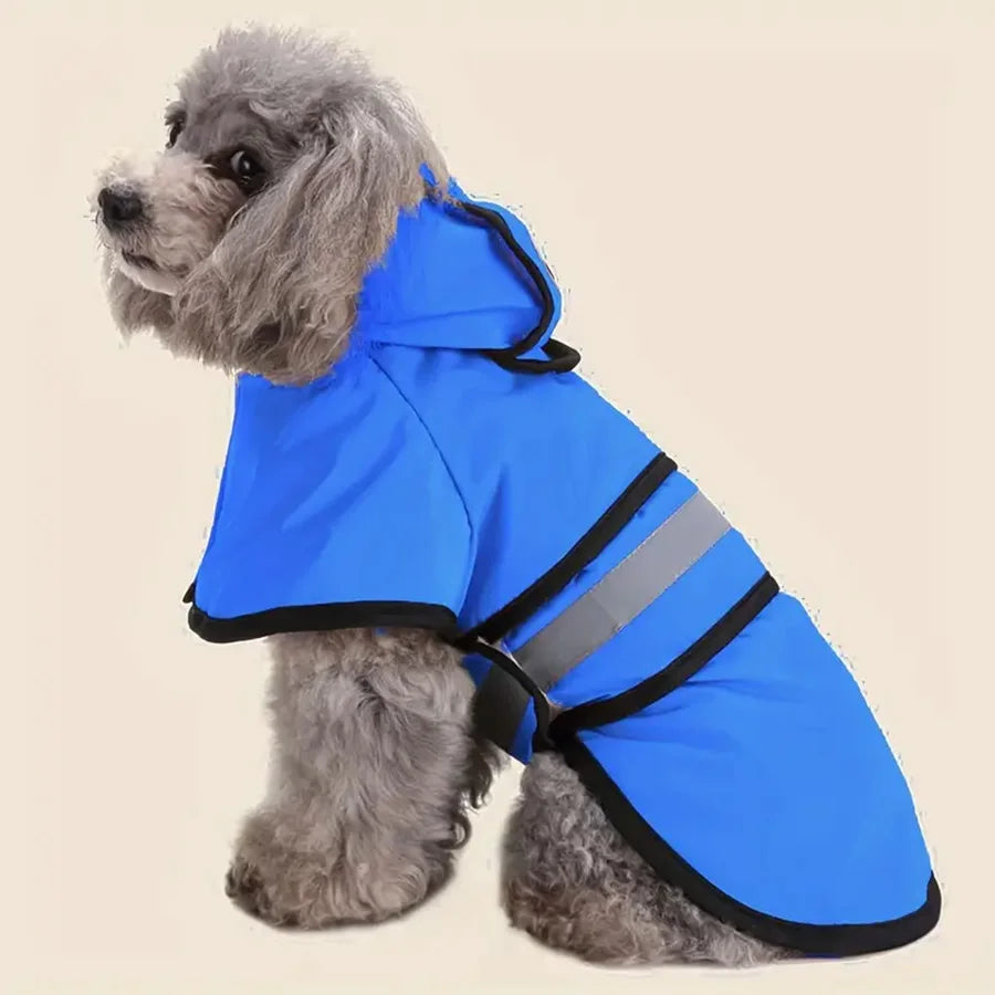 Imperméable pour Chien à Capuche – Réfléchissant, du XS au 4XL