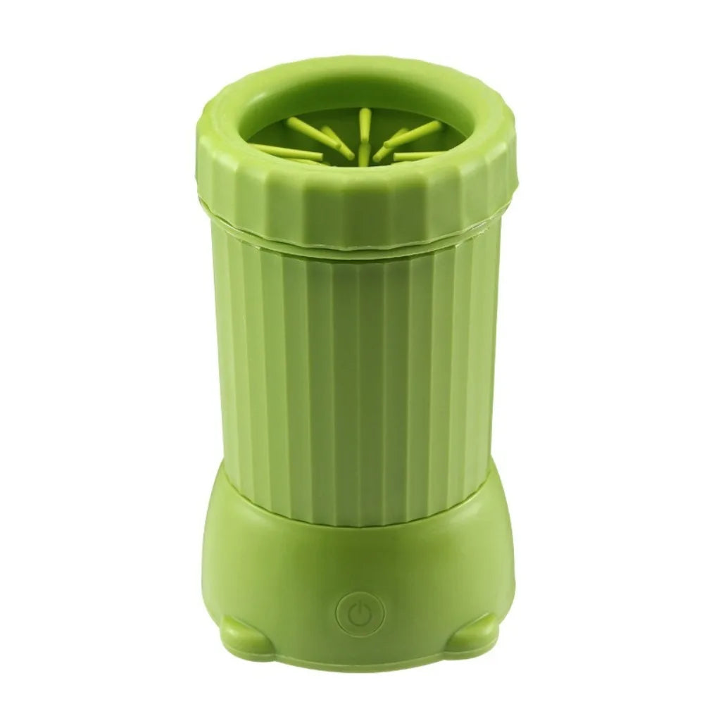 Nettoie-Pattes Électrique pour Chien – Rechargeable, Brosses 360°