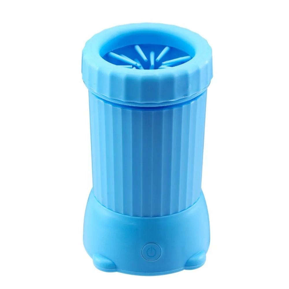 Nettoie-Pattes Électrique pour Chien – Rechargeable, Brosses 360°
