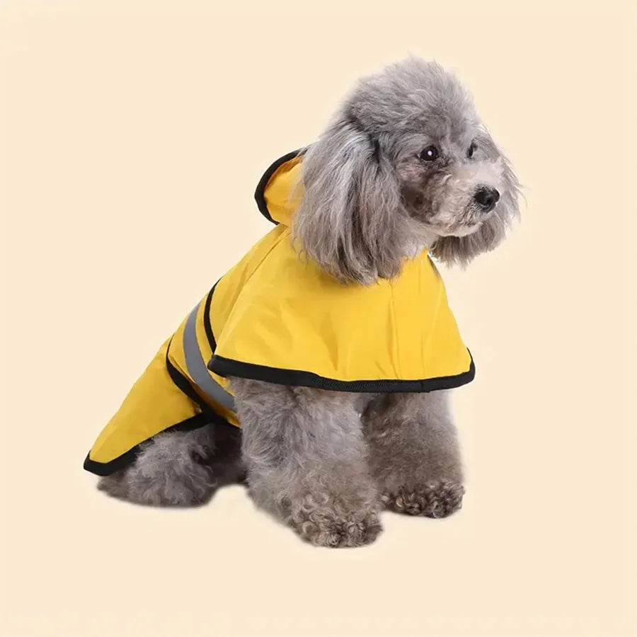 Imperméable pour Chien à Capuche – Réfléchissant, du XS au 4XL
