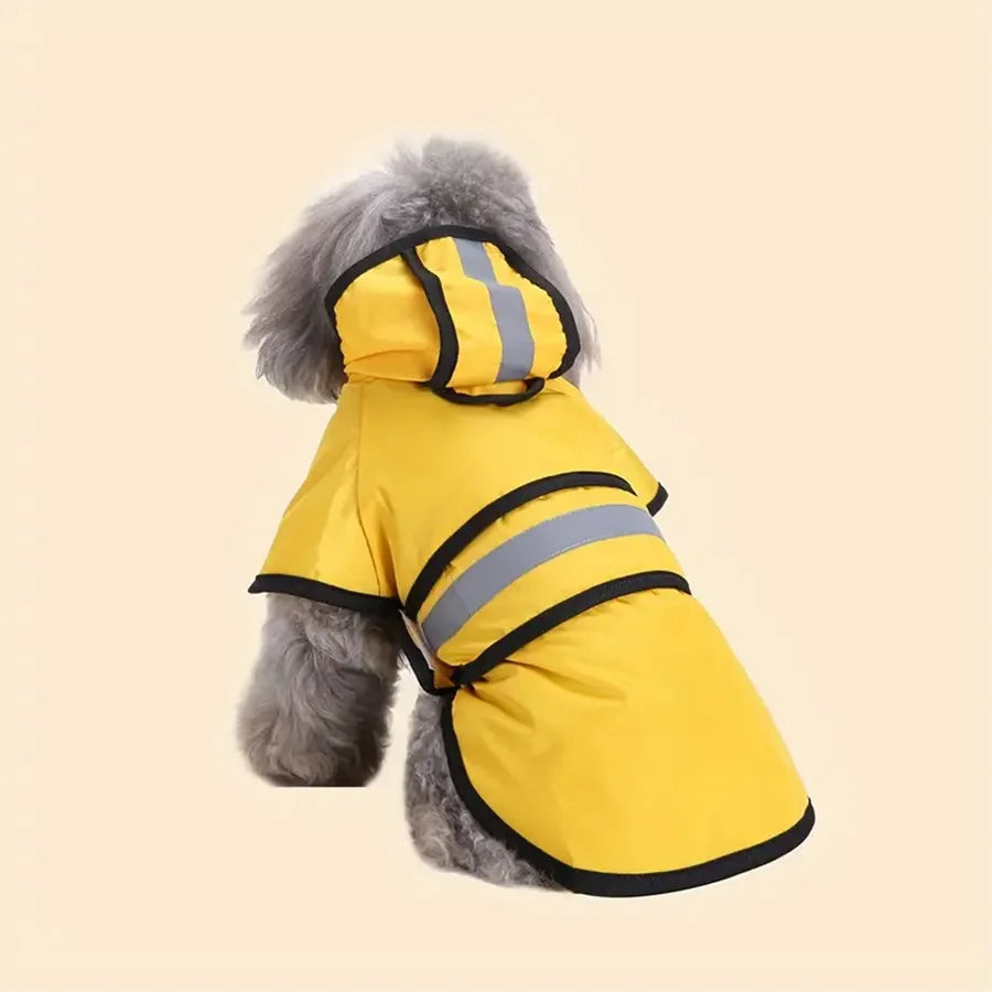 Imperméable pour Chien à Capuche – Réfléchissant, du XS au 4XL