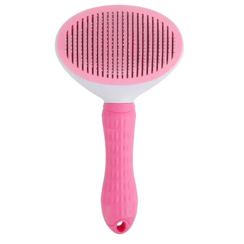 Brosse Autonettoyante pour Chien et Chat – Poils Retirés en un Clic