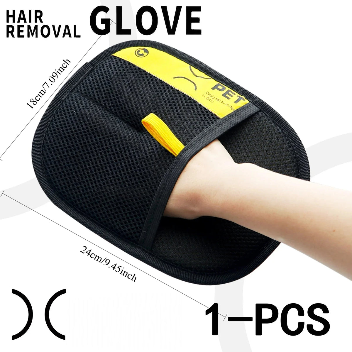 Gant Anti-Poils pour Chien et Chat – Électrostatique et Réutilisable