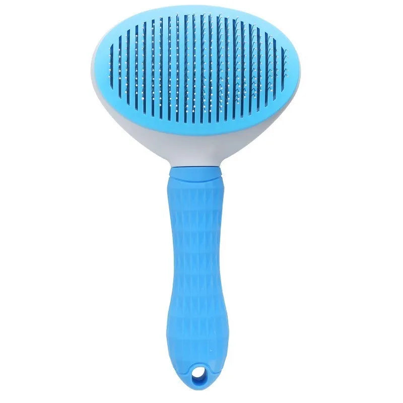 Brosse Autonettoyante pour Chien et Chat – Poils Retirés en un Clic