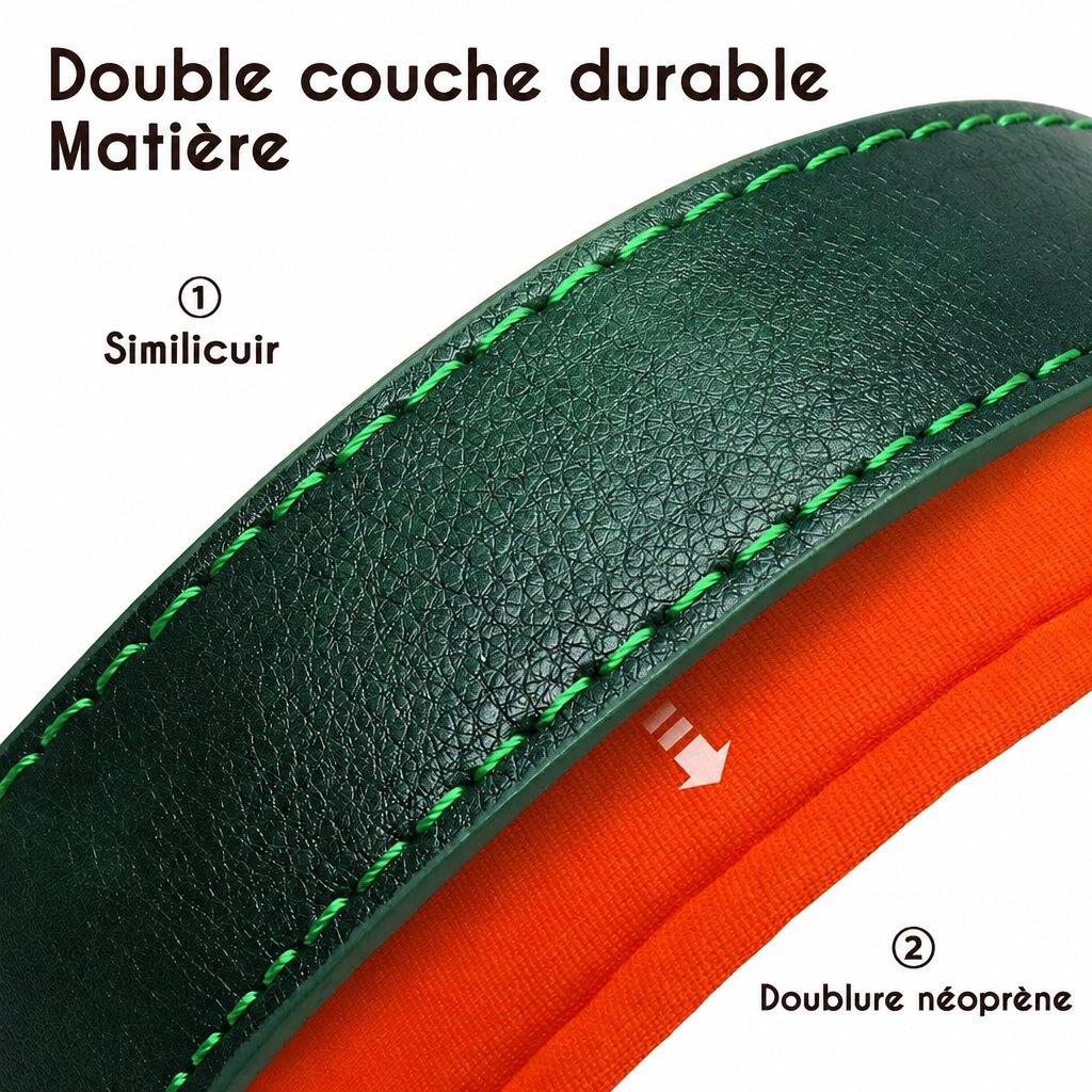 Matière du collier